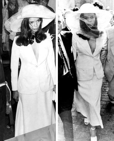 bianca jagger wedding dresses